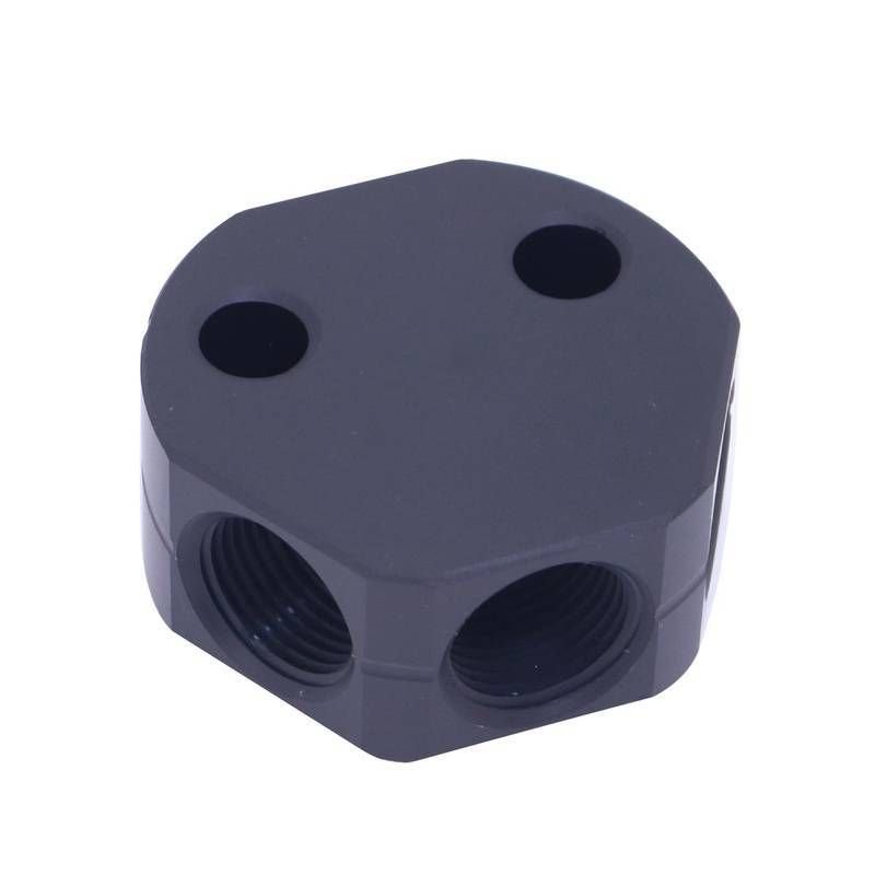 Divisor de Combustível Y 4 Vias 3/8'' NPT RGTX - Preto