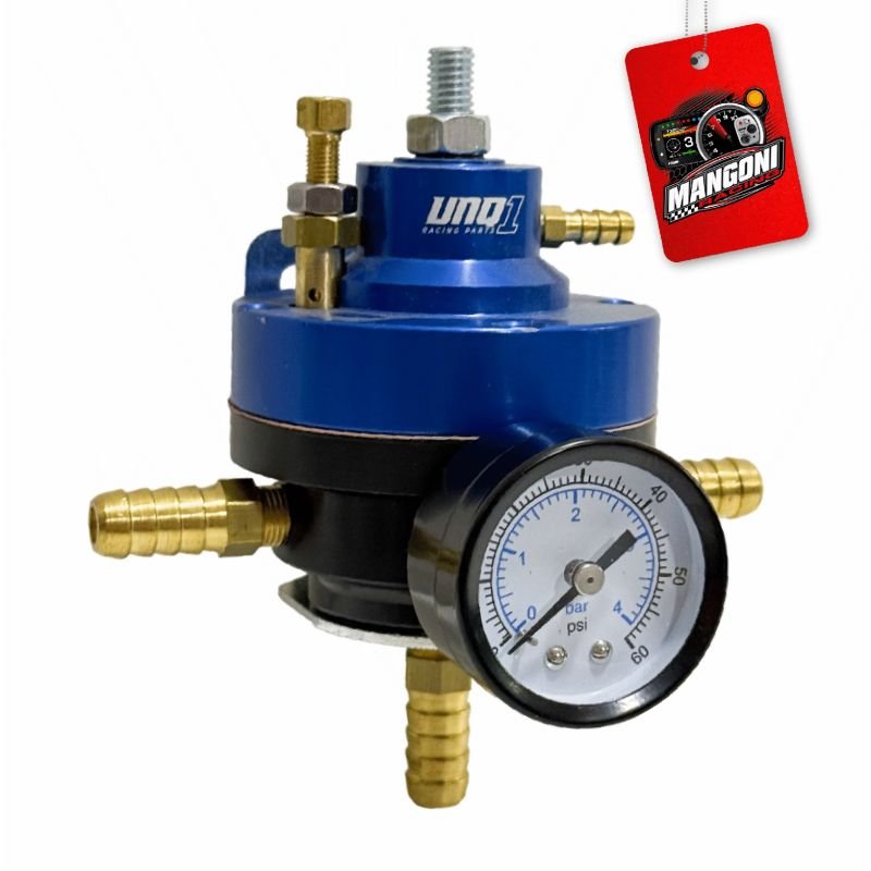 Dosador Esférico De Combustível HP Carburado 1:5 Com Delta Azul (Com Manômetro) - Unique1