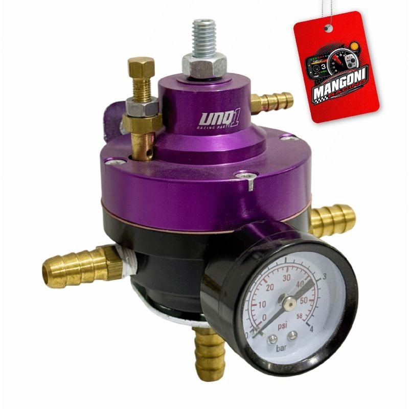 Dosador Esférico De Combustível HP Carburado 1:5 Com Delta Roxo (Com Manômetro) - Unique1