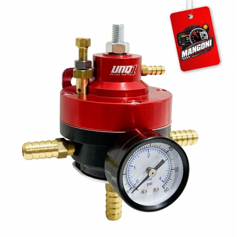 Dosador Esférico De Combustível HP Carburado 1:5 Com Delta Vermelho (Com Manômetro) - Unique1