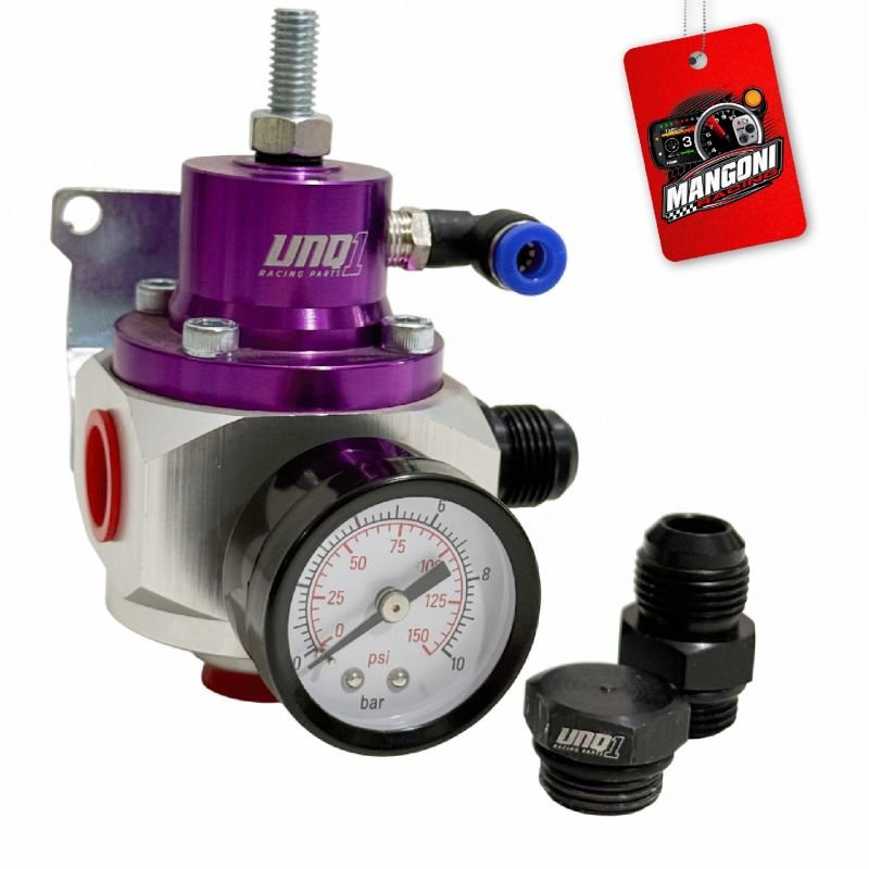 Dosador Esférico De Combustível Injetado 1:1 R1 Roxo (Com Manômetro) - Unique1