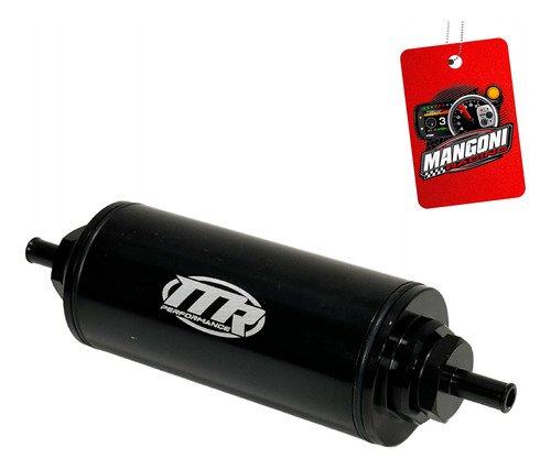 Filtro de Combustível 3/8 Preto - MR Performance
