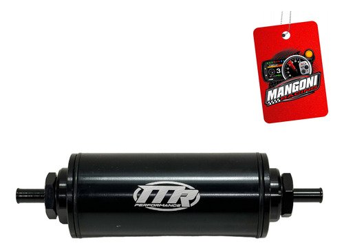 Filtro de Combustível 3/8 Preto - MR Performance