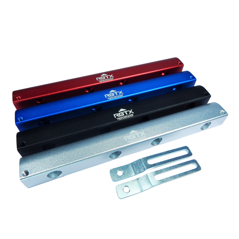 Flauta de Combustível Fluxo Cruzado Superior RGTX - Vermelha