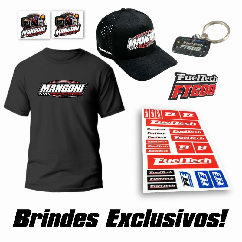 Injeção Electrônica Fueltech FT600 Sem Chicote