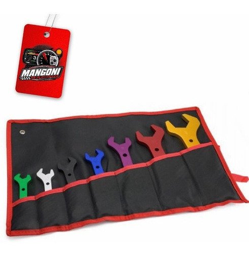 Jogo de Chave Duplo Billet Para Conexões 3an a 20an Colorido - MR Performance