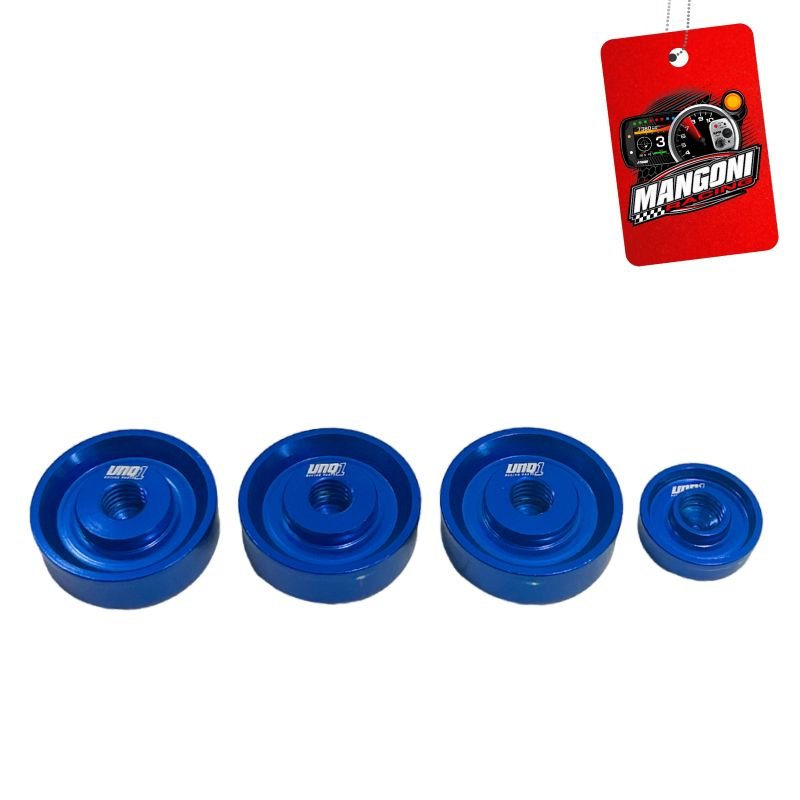 Kit 3 Selos Bloco + 1 Selo Frontal Cabeçote AP 8v Azul - Unique1