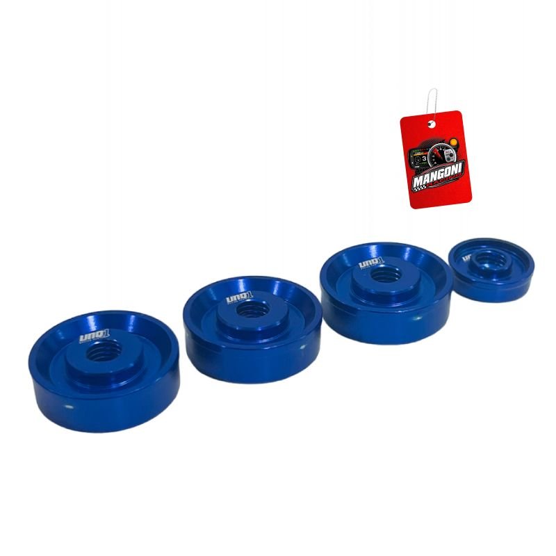 Kit 3 Selos Bloco + 1 Selo Frontal Cabeçote AP 8v Azul - Unique1