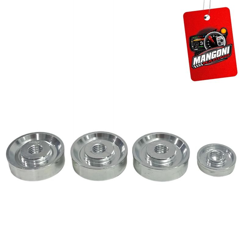 Kit 3 Selos Bloco + 1 Selo Frontal Cabeçote AP 8v Prata - Unique1