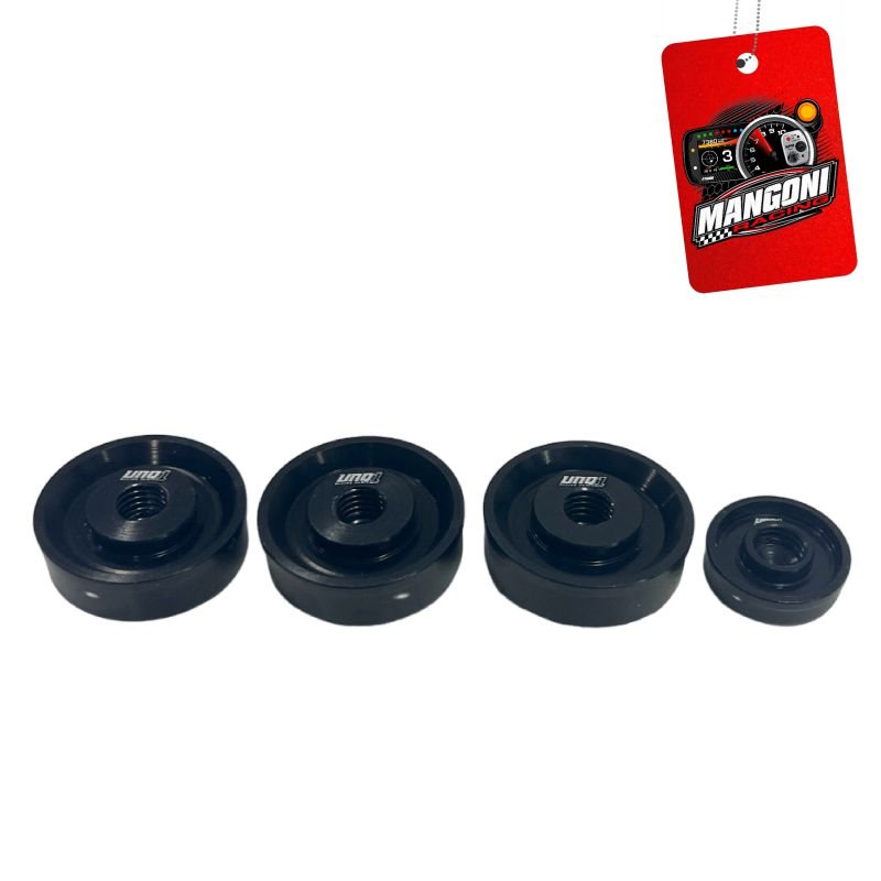 Kit 3 Selos Bloco + 1 Selo Frontal Cabeçote AP 8v Preto - Unique1