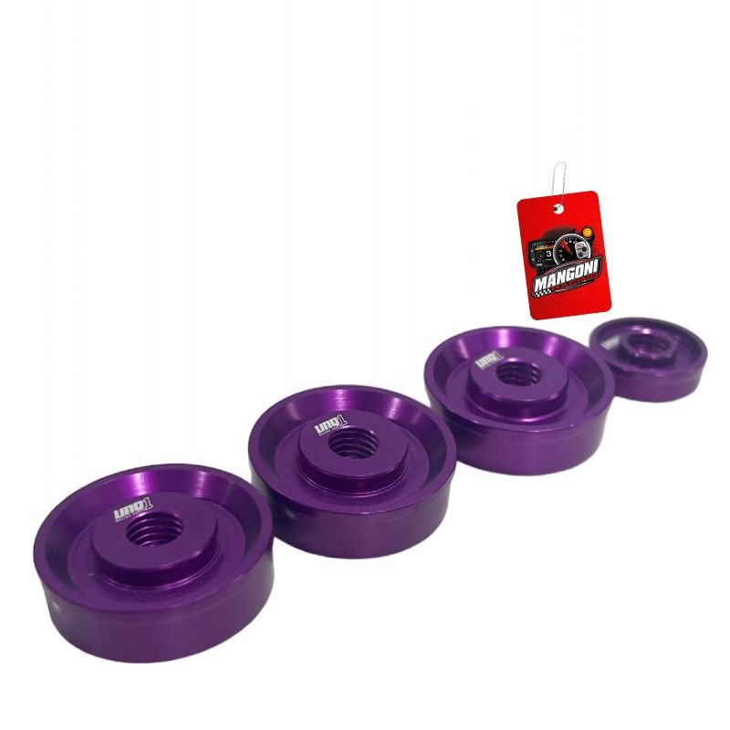 Kit 3 Selos Bloco + 1 Selo Frontal Cabeçote AP 8v Roxo - Unique1