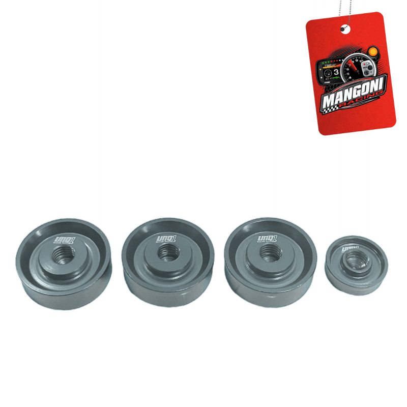 Kit 3 Selos Bloco + 1 Selo Frontal Cabeçote AP 8v Grafite - Unique1