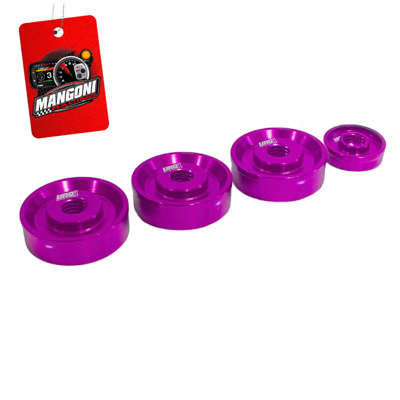 Kit 3 Selos Bloco + 1 Selo Frontal Cabeçote AP 8v Rosa - Unique1