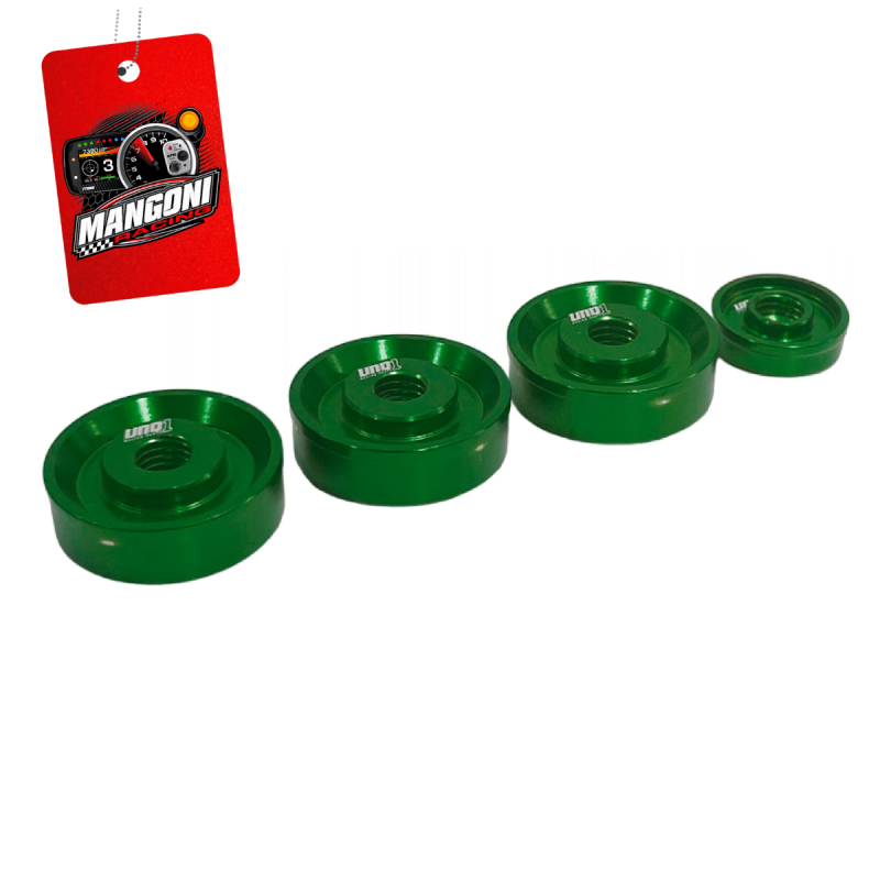 Kit 3 Selos Bloco + 1 Selo Frontal Cabeçote AP 8v Verde - Unique1