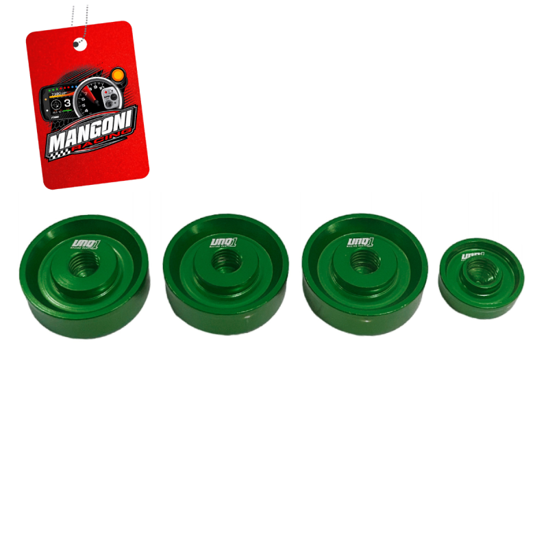 Kit 3 Selos Bloco + 1 Selo Frontal Cabeçote AP 8v Verde - Unique1