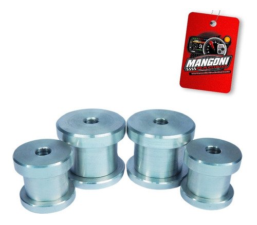 Kit Bucha Agregado Quadro Alumínio VW Gol 10mm - RGTX