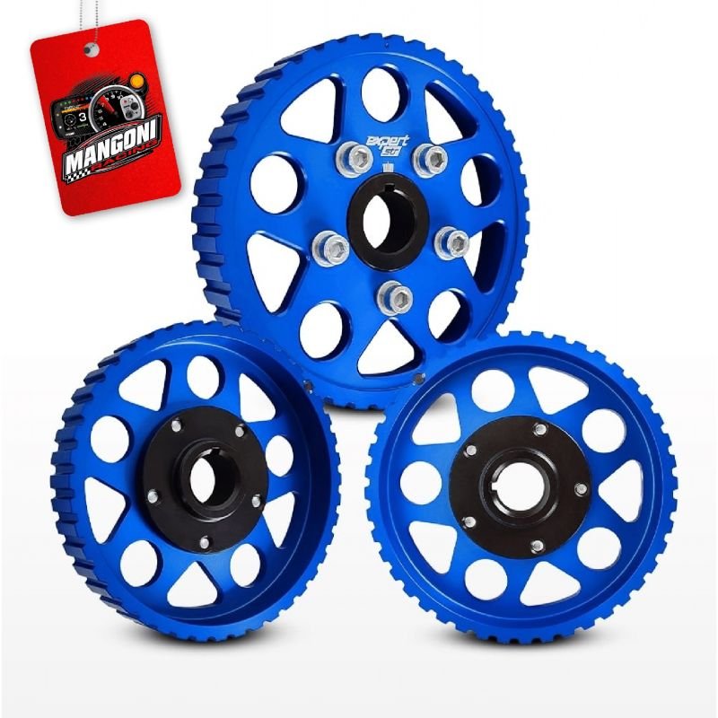 Kit Com 5 Polias Street Ap 8v Azul - Expert