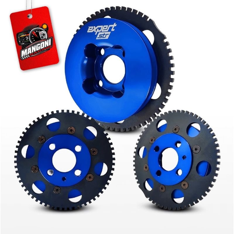 Kit Com 5 Polias Street Ap 8v Azul - Expert