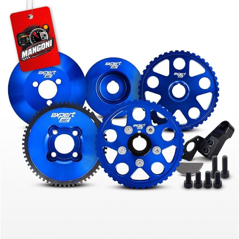 Kit Com 5 Polias Street Ap 8v Azul - Expert