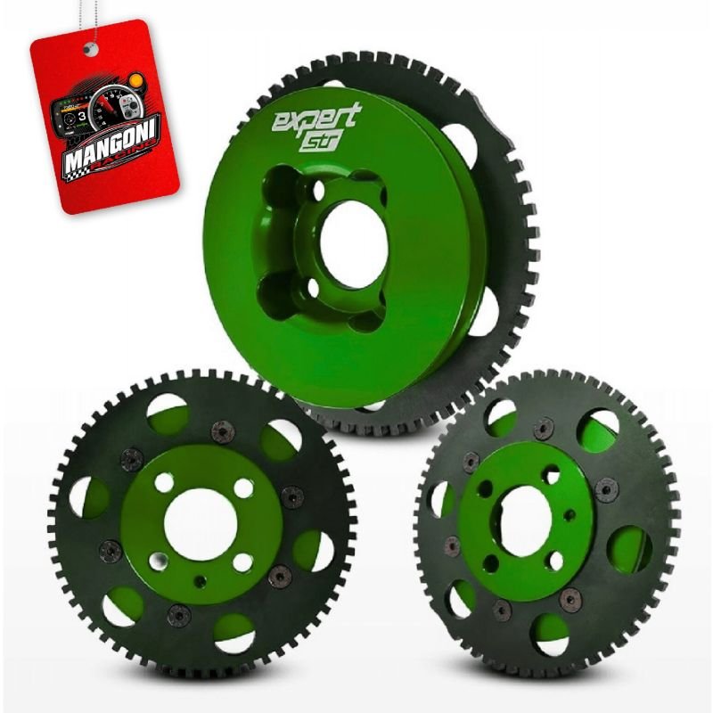 Kit Com 5 Polias Street Ap 8v Verde - Expert