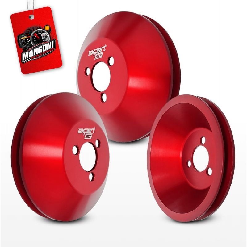 Kit Com 5 Polias Street Ap 8v Vermelho - Expert