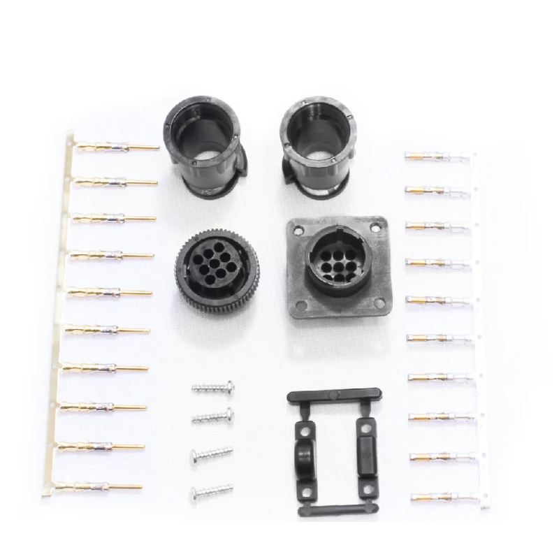 Kit Conector Circular 9 vias - Fueltech