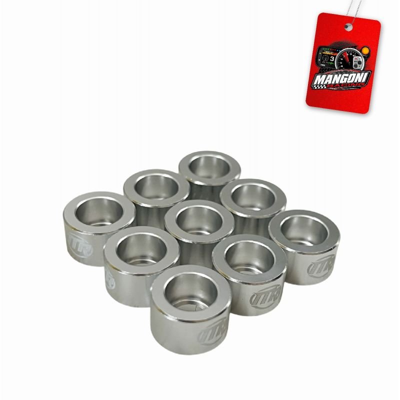 Kit de Arruela Billet Universal C/ Parafuso M8 - Prata 8 Und. - MR Performance