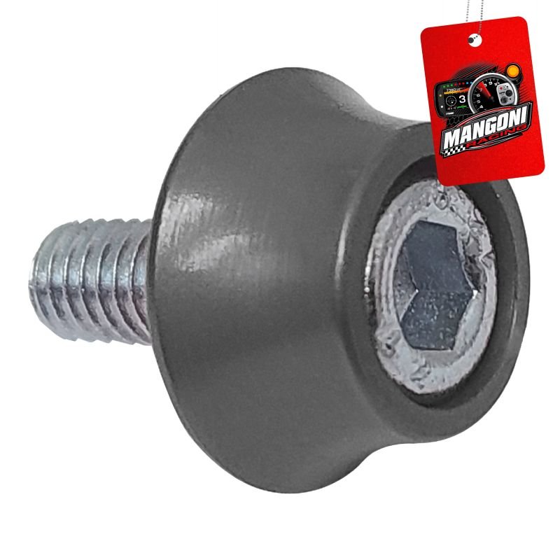 Kit de Arruela Billet Universal Com Parafuso M6 Grafite 8 Unidades - Unique1