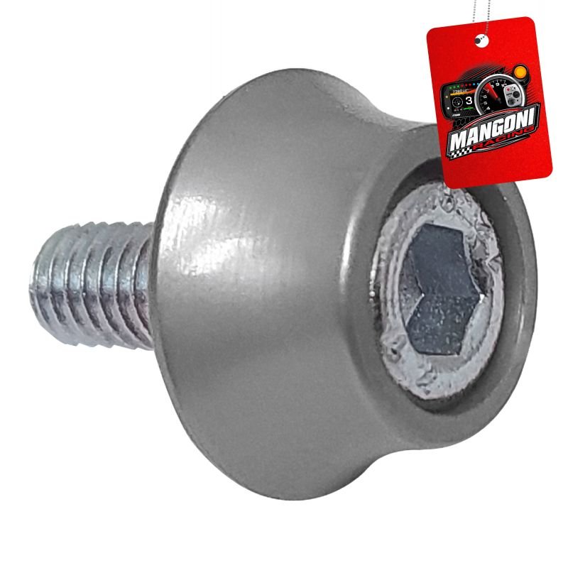 Kit de Arruela Billet Universal Com Parafuso M6 Prata 8 Unidades - Unique1