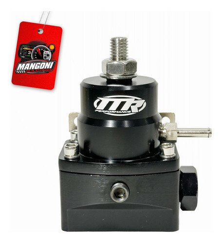 Kit Dosador C/ Manometro e Conexões Preto - MR Performance