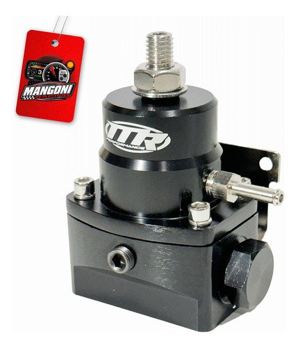 Kit Dosador C/ Manometro e Conexões Preto - MR Performance