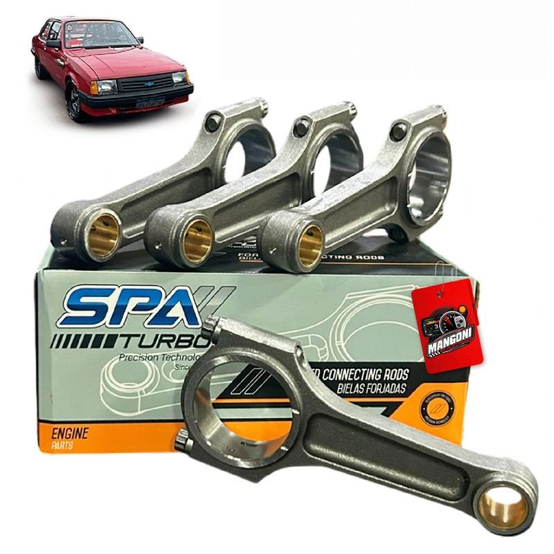 Kit Gm Chevette Ohc Pistão Afp + Biela Spa + Pino + Anel 2.0 83,00