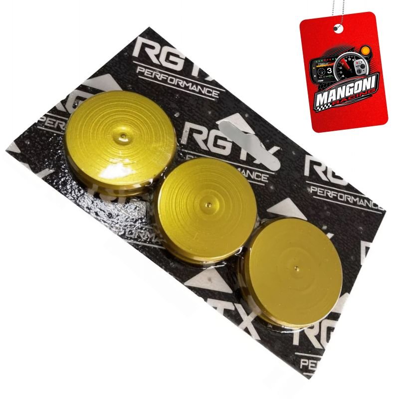 Kit Selo Bloco Motor VW AP em Alumínio Dourado - RGTX