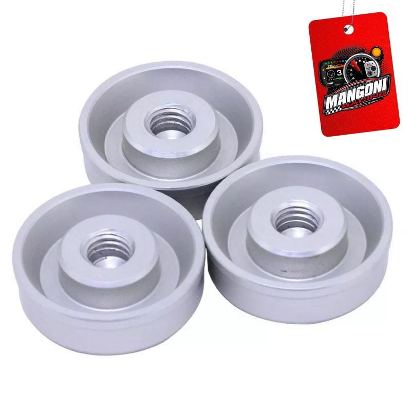 Kit Selo de Bloco Motor VW AP em Alumínio Prata - RGTX