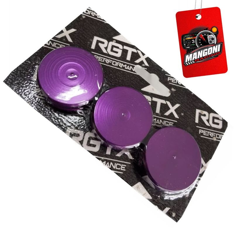 Kit Selo de Bloco Motor VW AP em Alumínio Roxo - RGTX