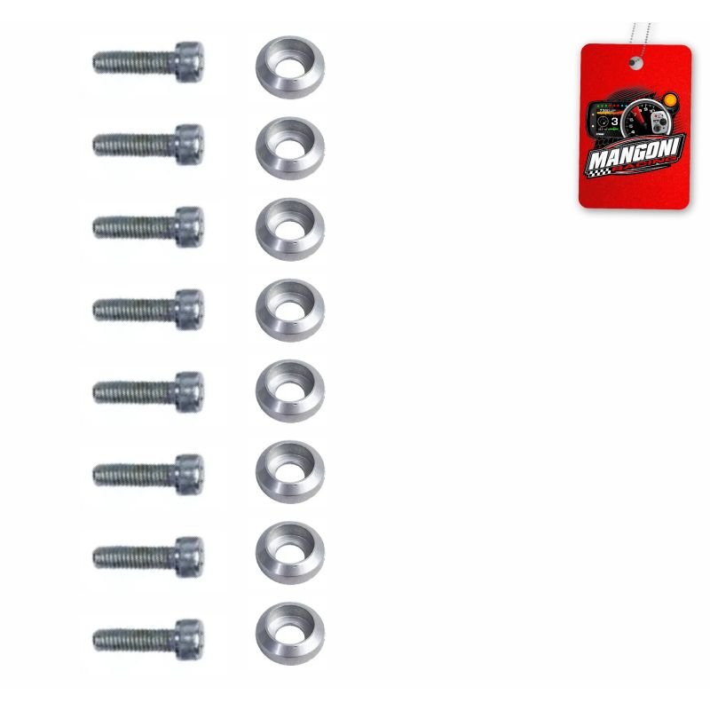 Kit Tampa + Arruelas Prata - Expert