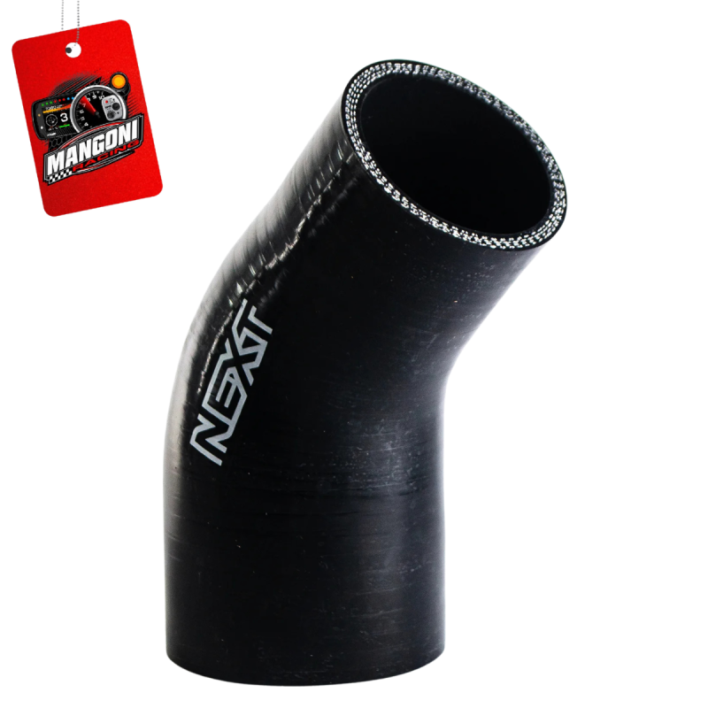 Mangote em Silicone 45° Curto Redutor 2' x 2,5' Diâmetro 51 / 63 x 80mm - NEXT MSR4580-51x63