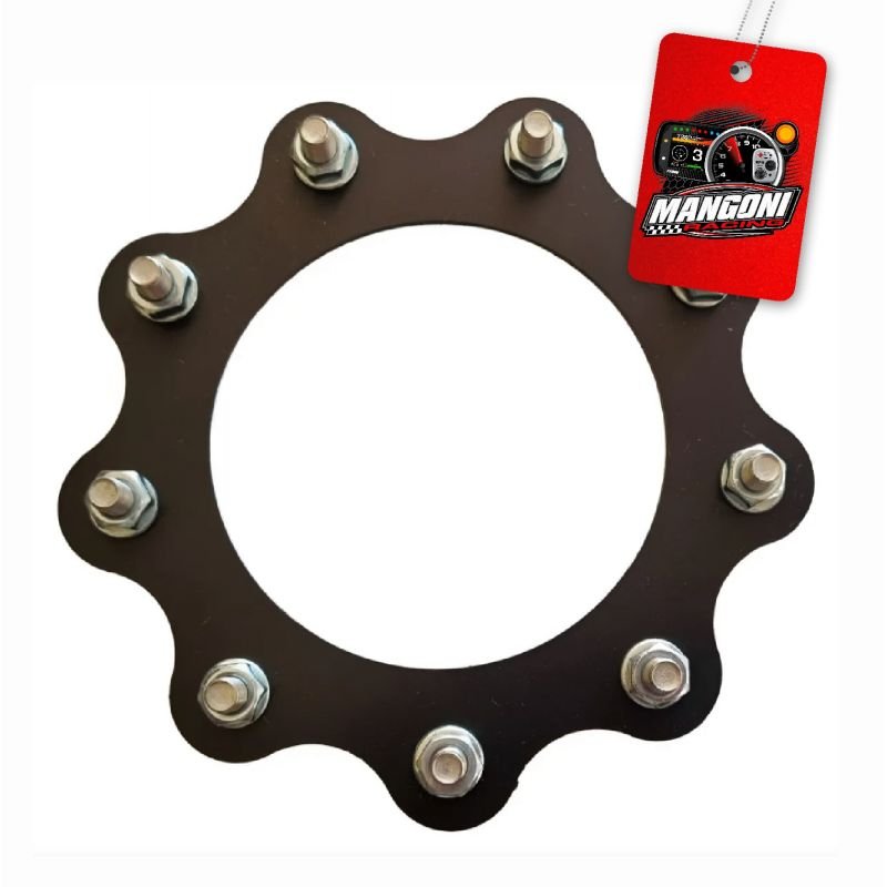 Moldura Para Escape 4' Preto - Poke Parts