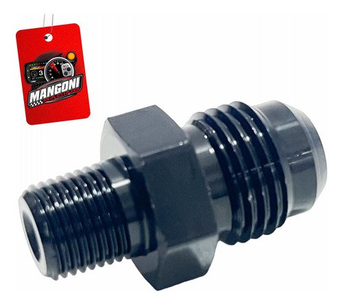 Niple Preto 6an x 1/8 NPT - MR Performance