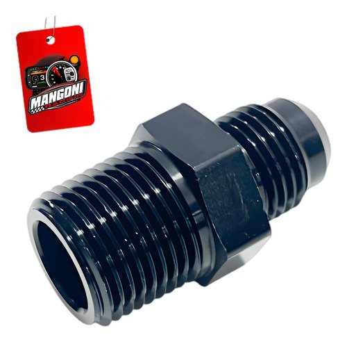 Niple Preto 6an x 3/8 NPT - MR Performance