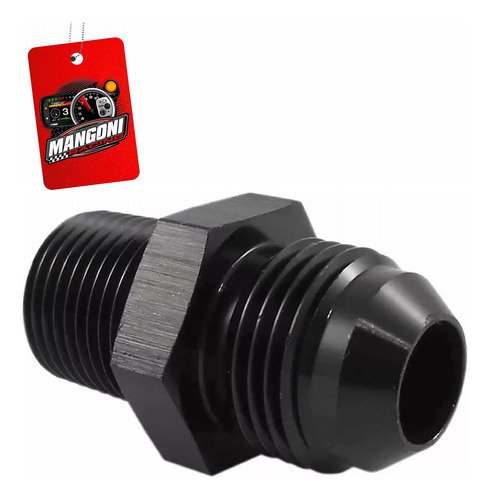 Niple Preto 8an x 3/8 NPT - MR Performance