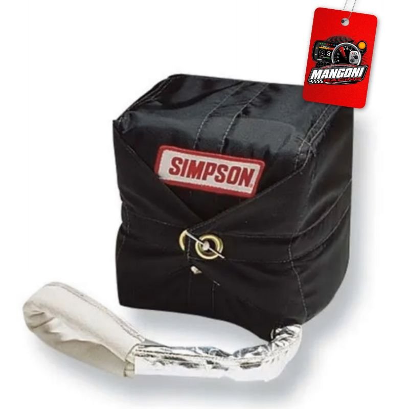 Paraquedas Automotivo 10 Pés Preto - Simpson