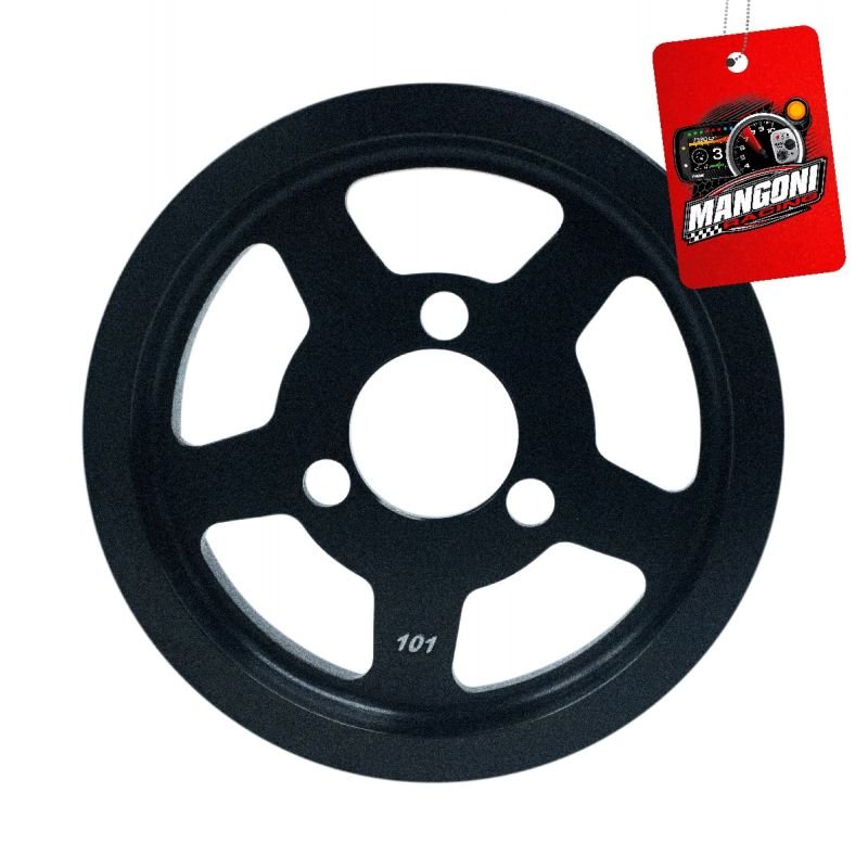 Polia Bomba D'água Poly-V VW AP Preto - Expert