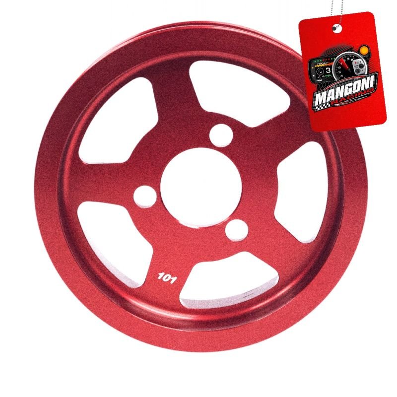 Polia Bomba D'água Poly-V VW AP Vermelho - Expert