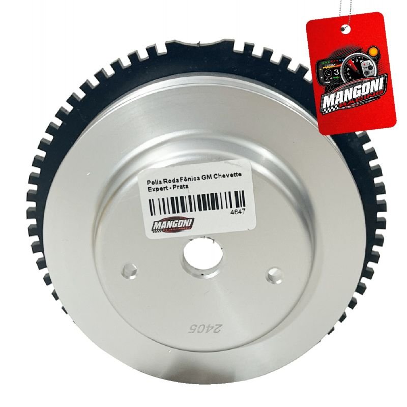 Polia Roda Fônica GM Chevette Prata - Expert