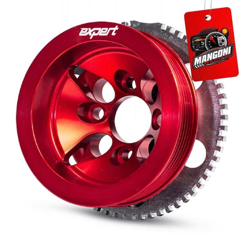 Polia Roda Fônica Poly V 8v Vermelho - Expert