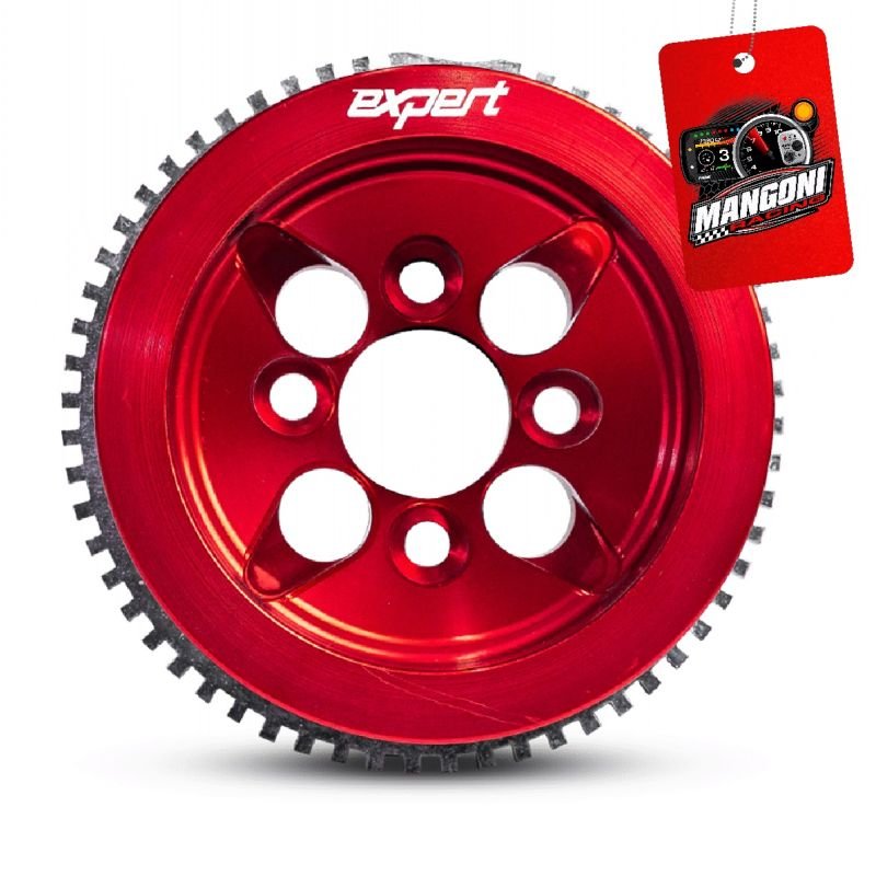 Polia Roda Fônica Poly V 8v Vermelho - Expert