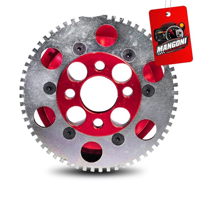 Polia Roda Fônica Poly V 8v Vermelho - Expert