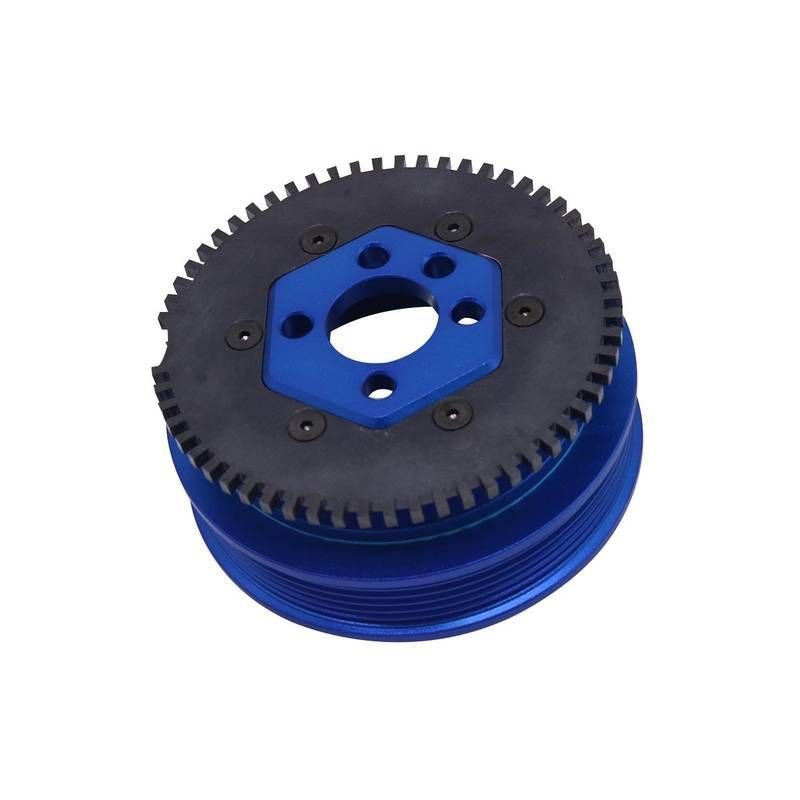 Polia Roda Fônica Poly V Sextavada RGTX VW AP - Azul