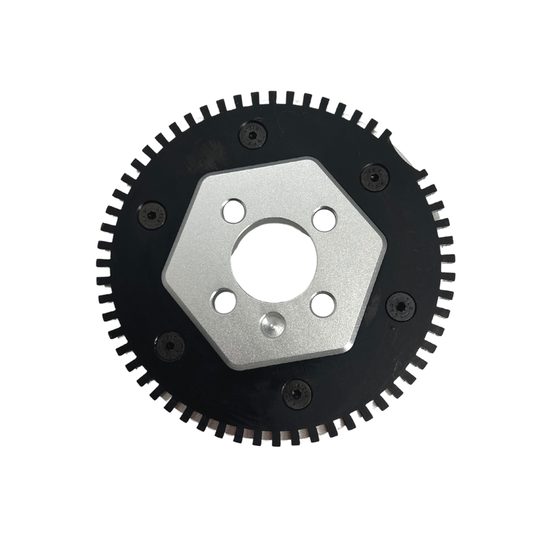 Polia Roda Fônica Sextavada 125mm RGTX VW AP - Prata